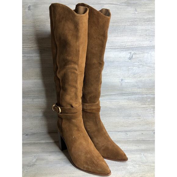 Dolce Vita Shoes - Dolce Vita Tyrone Brown Suede Women's Boots Size 9.5
